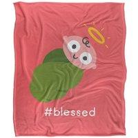 David Olenick Divine Instavention Silky Touch Super Soft Throw Blanket 152 X 127 cm in White