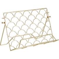Orsina Vertex Deco Cookbook Stand in Gold