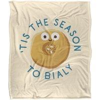 David Olenick Unholey Silky Touch Super Soft Throw Blanket 152 X 127 cm in White