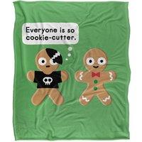 David Olenick A Snap Judgement Silky Touch Super Soft Throw Blanket 152 X 127 cm in White