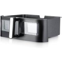 Geepas 0L Air Fryer Drawer With Removable Divider & Viewing Window Accessory in Black