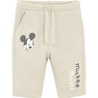 Cool Club Boy's Mickey Mouse Print Joggers in Beige | Size: 12-18 m
