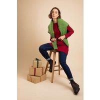 Weird Fish Women's Gerrie Slim Jean in Dark Blue | Size: 16