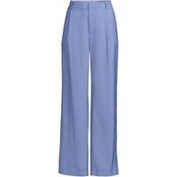 Lands' End Women's Soft Modal Trousers in Blue | Size: 10