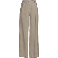 Lands' End Women's Soft Modal Trousers in Ivory | Size: 20