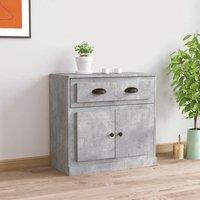 Berkfield Home Sideboard Concrete Grey 70x35.5x67.5 cm Engineered Wood