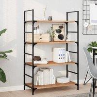 Berkfield Home Floating Shelf 60x40x2 cm Oil Finished Solid Wood Acacia in Brown | Size: 60 x 40 x 2 cm