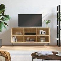 Berkfield Home TV Cabinet Sonoma Oak 103.5x30x50 cm Engineered Wood in Brown