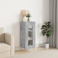 Berkfield Home Sideboard Concrete Grey 34.5x34x90 cm Engineered Wood