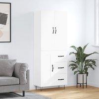 Berkfield Home Highboard White 69.5x34x180 cm Engineered Wood