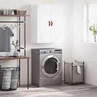 Berkfield Home Wall Mounted Cabinet White 69.5x34x90 cm