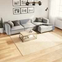 Berkfield Home Rug HUARTE Short Pile Soft & Washable Cream 240x240 cm | Size: Medium