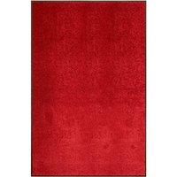 Berkfield Home Doormat Washable Red 120x180 cm