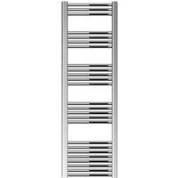 Balterley Straight Heated Towel Rail Radiator, 353W, 400 x 1600mm, Chrome in Silver