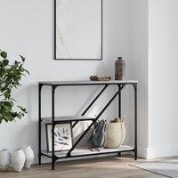 Berkfield Home Console Table Grey Sonoma 88.5x30x75 cm Engineered Wood
