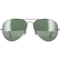 Ray-Ban Aviator Silver Grey Mirror Sunglasses