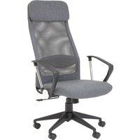 Orsina Brent High Back Mesh Home Office Chair in Silver