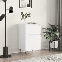 Berkfield Home Sideboard White 40x35x70 cm Engineered Wood | Size: 40 x 35 x 70 cm