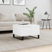 Berkfield Home Coffee Table White 55x55x36.5 cm Engineered Wood