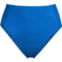 Lands' End Women's Plus Tugless Quick Dry High Leg Bikini Bottoms in Cobalt | Size: 22
