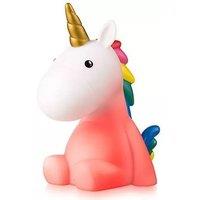 Nova Lighting Rechargeable Unicorn Night Light in White | Size: 6 inches