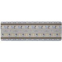 Benjamin Tate Design Nautical blue striped abstract (Outdoor Cushion)