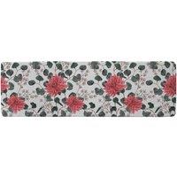 Benjamin Tate Design Palms, monstera, passion fruit (Outdoor Cushion)