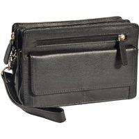 Ralf Brown Real Leather Wrist Bag Clutch Travel Organiser Bag