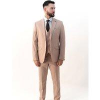 V2 Classic Men's Jasper Three Piece Rose Suit | Size: 50R