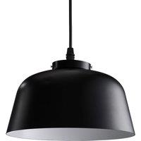 Living and Home E27 Metal Lampshade Ceiling Pendant Light in Black