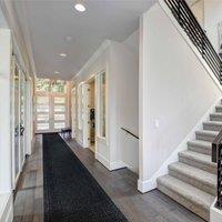 runrug Hallway Carpet Runner Rug - Hardwearing & Durable, 7mm - 'Aztec' in Black | Size: 66 cm x 360 cm