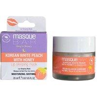 Masque BAR Women's Korean White Peach With Honey Lip Sleeping Mask 20ml in Clear