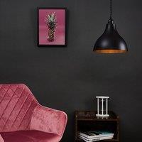 ValueLights Dexter Black Ceiling Pendant Shade