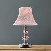 ValueLights Jaigier Silver Table LampTouch On/Off