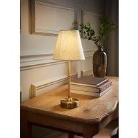 ValueLights Lowe Rechargeable LED Portable Touch Table Lamp in Gold