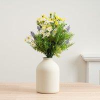 Scottish Everlastings Ltd 52cm Mixed Floral Bouquet in Yellow