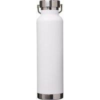 Floso Thor Stainless Steel 650ml Insulated Water Bottle in White