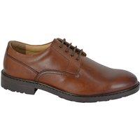 Tredflex Men's Leather Gibson Shoes in Brown | Size: 7
