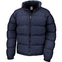 Result Men's Plain Black Jacket in Navy | Size: Medium