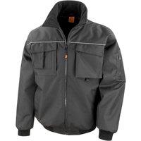 Result Men's Sabre Pilot Jacket in Black | Size: XL