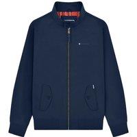 Lambretta Men's Shower Resistant Harrington Jacket in Navy | Size: Small
