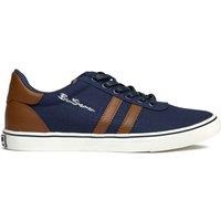 Ben Sherman Men's Dexxy Trainers in Blue | Size: 8