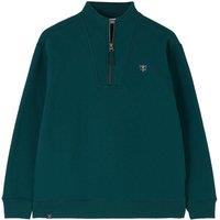 Lighthouse Clothing Women's Coral Cotton Rich Brushed Jersey in Dark Green | Size: 20