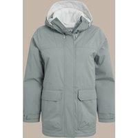 Craghoppers Women's Crossbill Hooded Waterproof Breathable Padded Insulated Jacket in Green | Size: 10