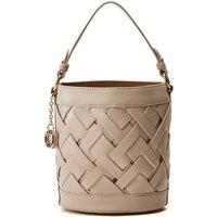 Moda In Pelle Women's 'Trelly Bag' Porvair Tote Bag in Off-White