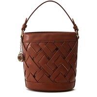 Moda In Pelle Women's 'Trelly Bag' Porvair Tote Bag in Tan