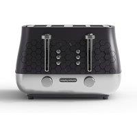 Morphy Richards Cassini 4-Slice Toaster Black