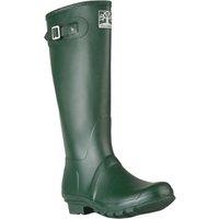 Woodland Quality Strap Regular Wellington Boots in Green | Size: 8