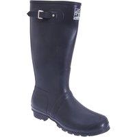 Woodland Quality Strap Regular Wellington Boots in Navy | Size: 11