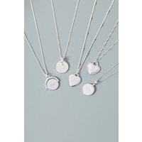 Jon Richard Women's Sterling Silver 925 Polished Beaded Edge Round Pendant